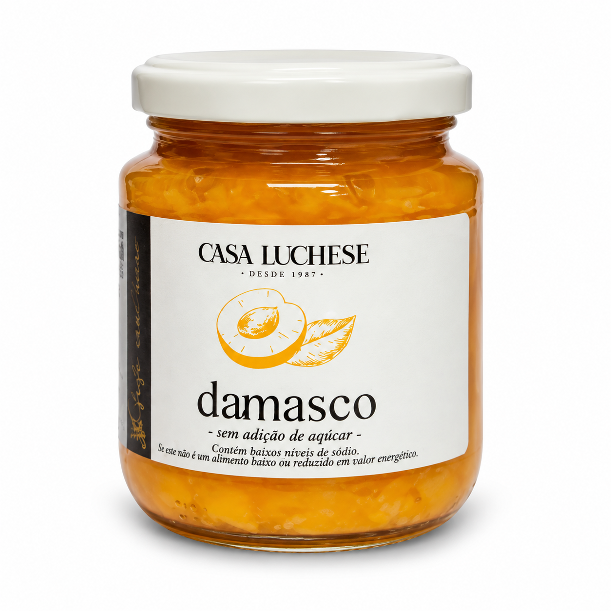 Geleia de Damasco sem Adição de Açúcar