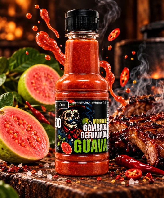 MOLHO DE GOIABA DEFUMADA GUAVA 200ml — foto 2
