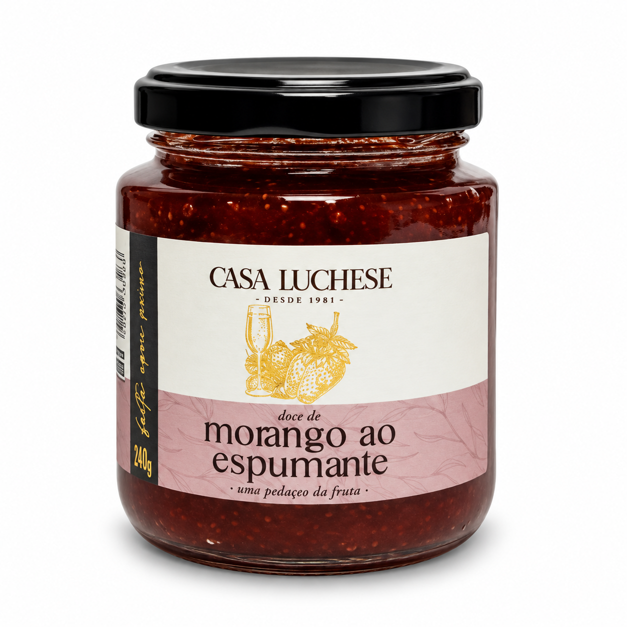 Geleia de Morango ao Espumante