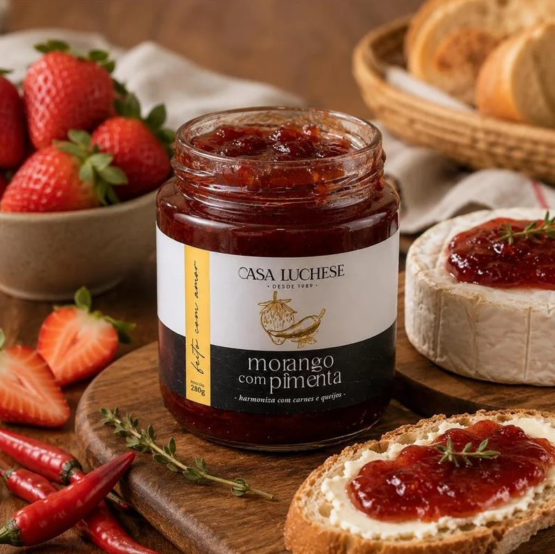 DOCE DE MORANGO COM PIMENTA 285G — foto 3