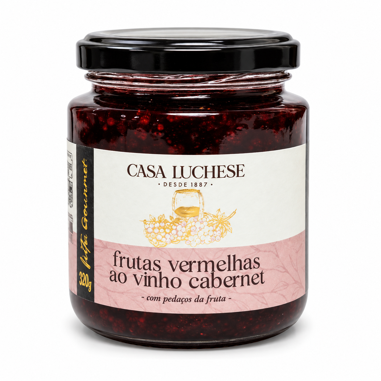 Geleia de Frutas Vermelhas ao Vinho Cabernet