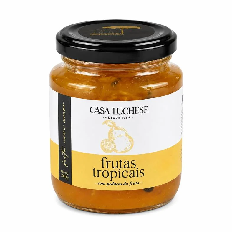GELEIA DE FRUTAS TROPICAIS PREMIUM 250G