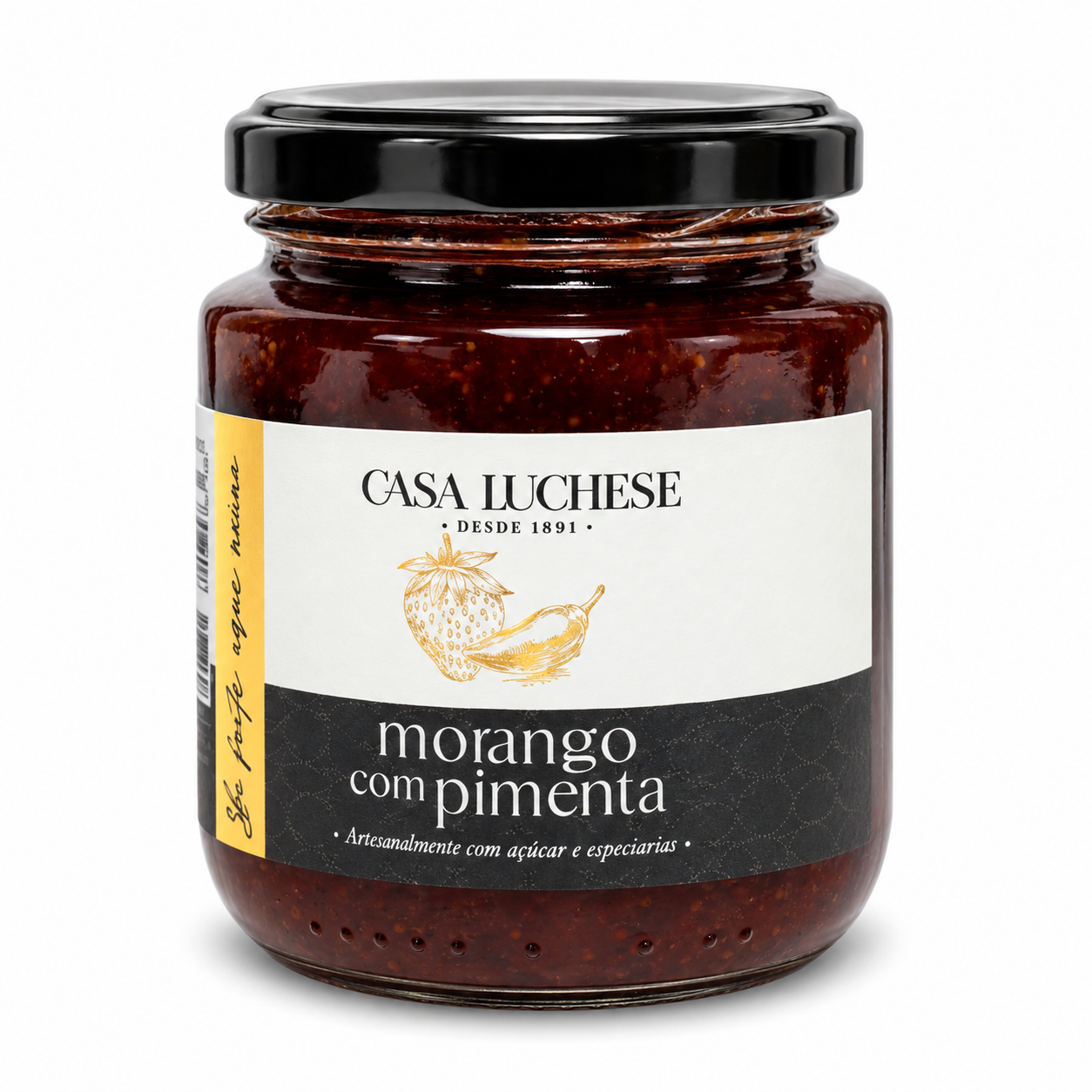 Geleia de Morango com Pimenta