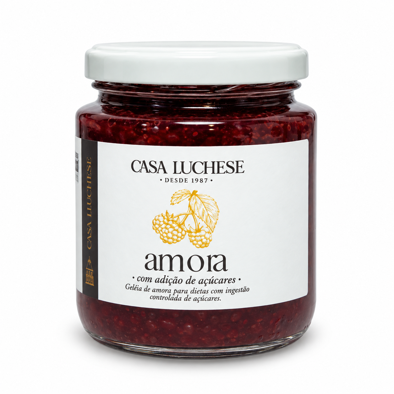 Geleia de Amora sem Adição de Açúcar
