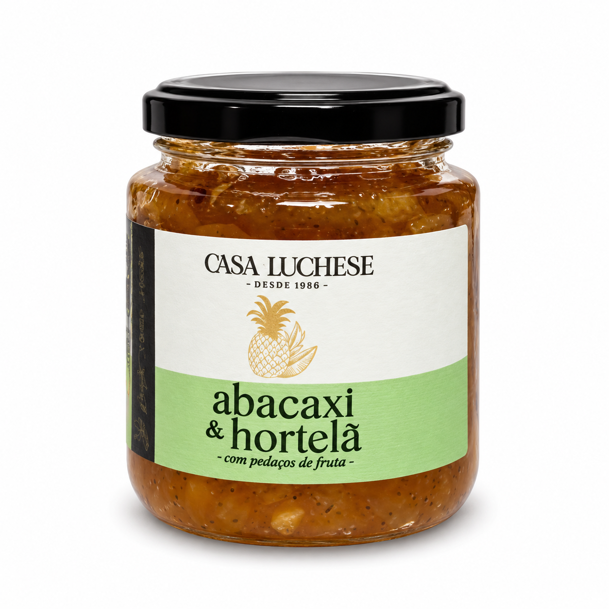 Geleia de Abacaxi com Hortelã