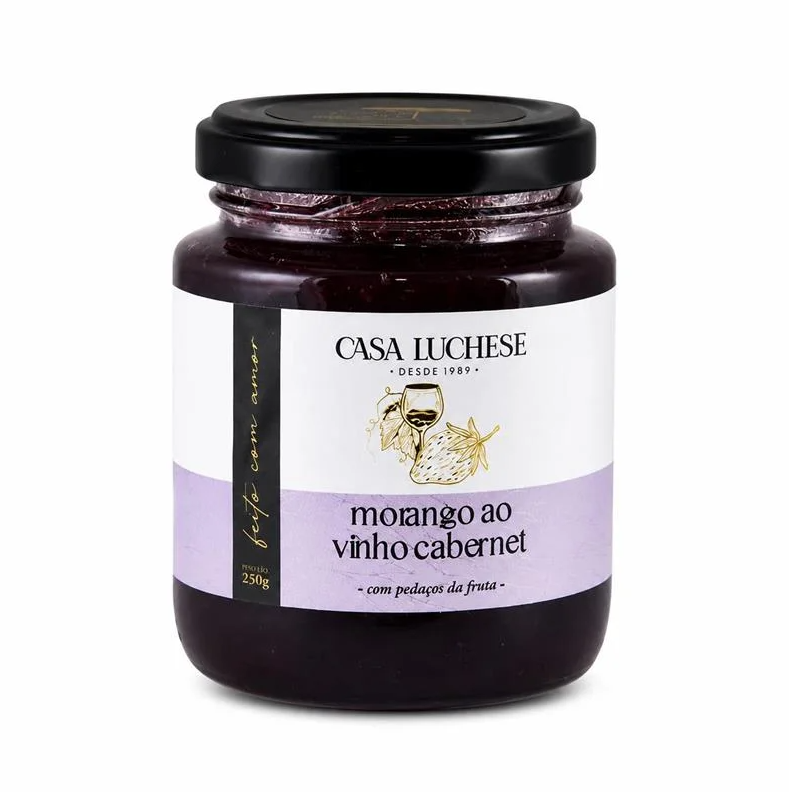 DOCE DE MORANGO AO VINHO CABERNET PREMIUM 260G