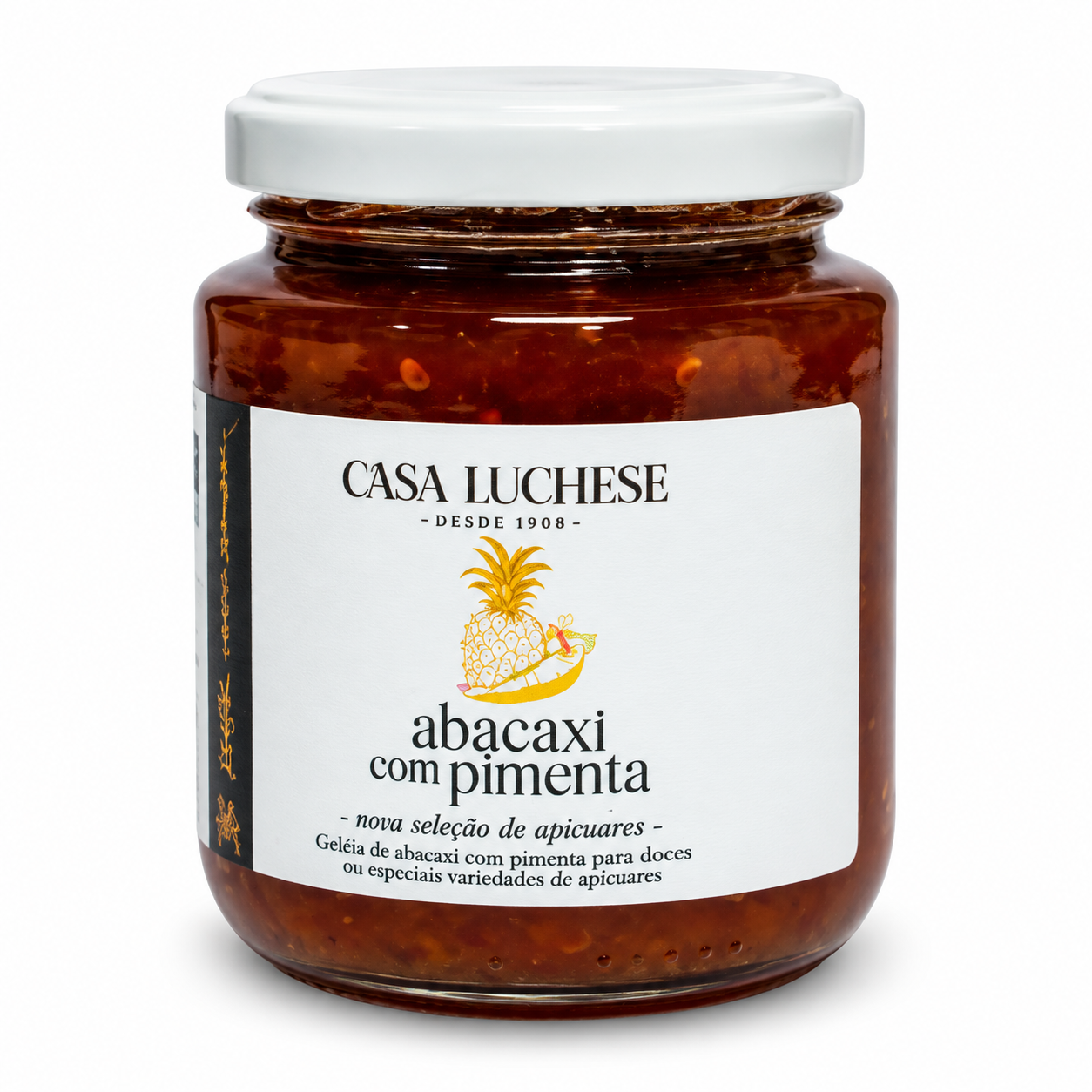 Geleia de Abacaxi com Pimenta sem Adição de Açúcar