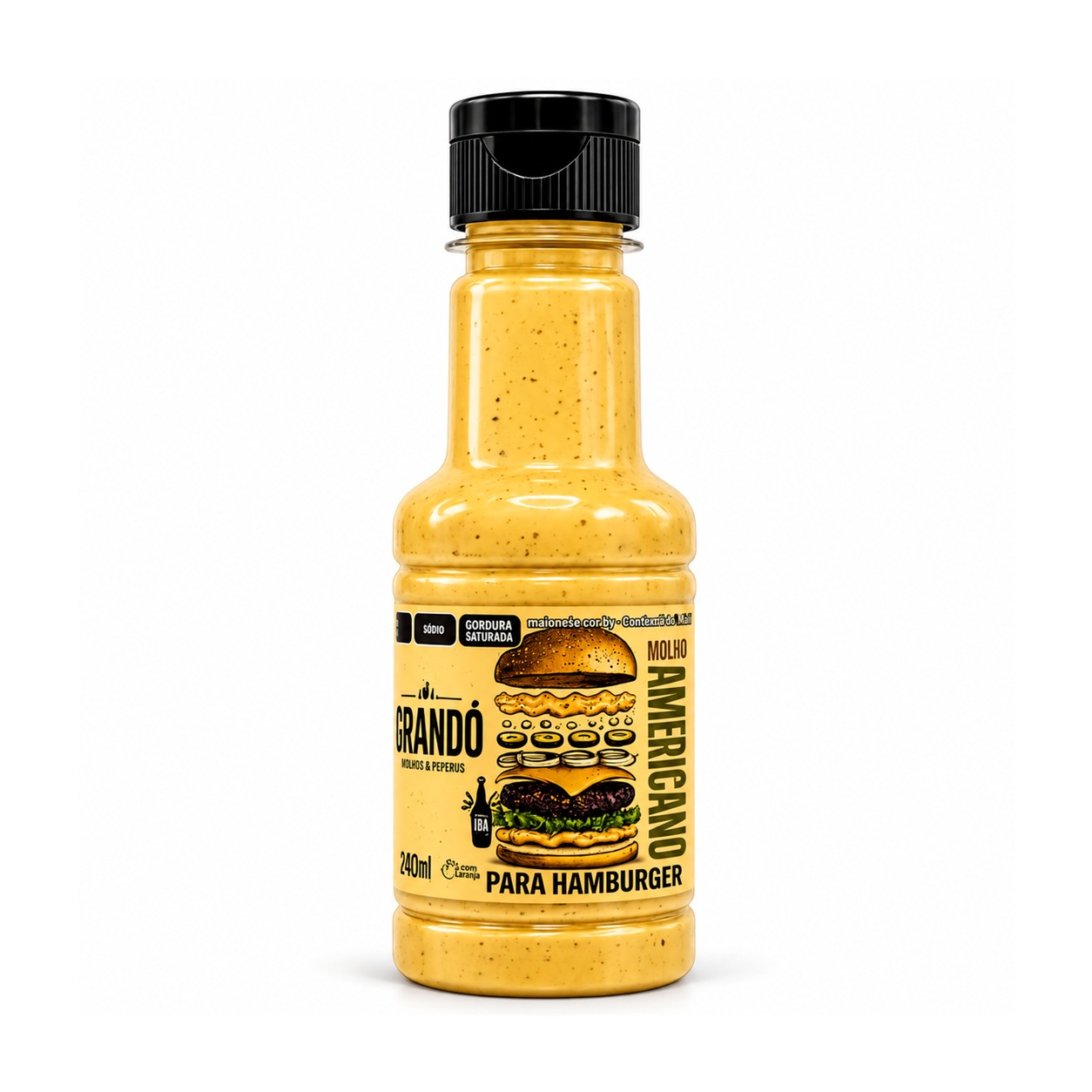 MOLHO AMERICANO PARA HAMBURGUER 200ml