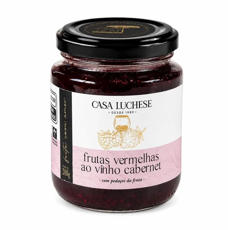 DOCE DE FRUTAS VERMELHAS AO VINHO CABERNET PREMIUM 260G